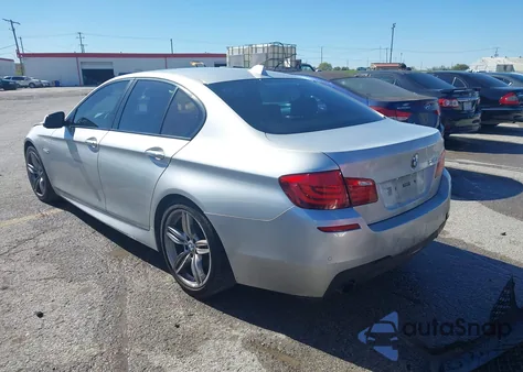 2013 BMW 535I из США, поврежденный, VIN WBAFR7C53DC819361